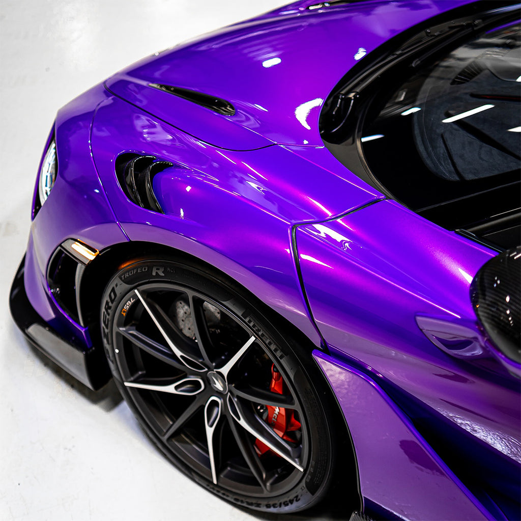 Gloss Metallic Mauvine Purple Vinyl Wrap