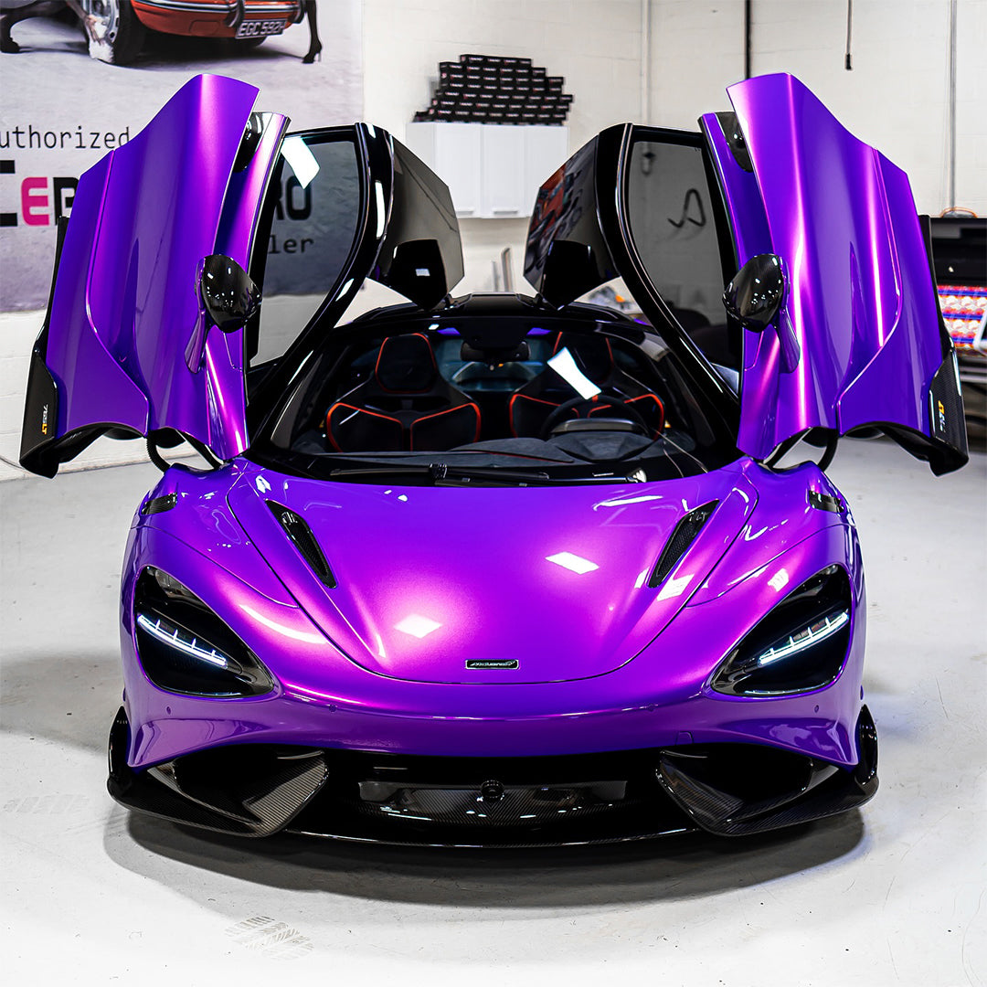Gloss Metallic Mauvine Purple Vinyl Wrap