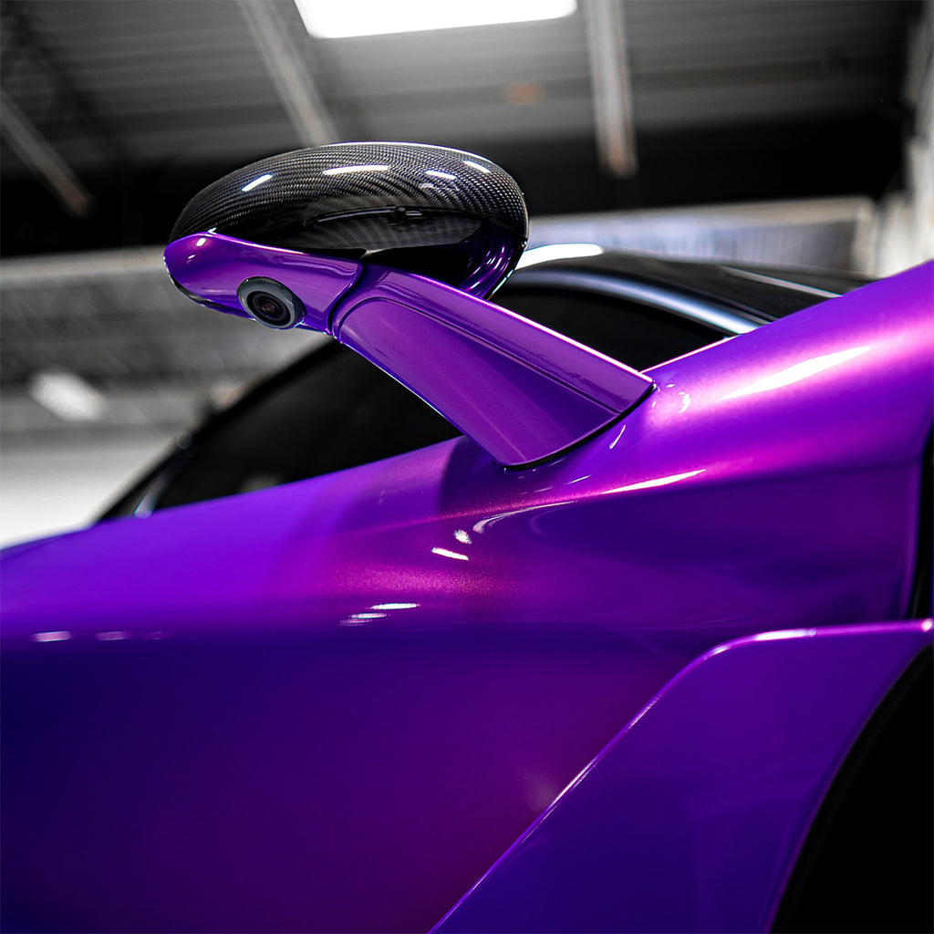 Gloss Metallic Mauvine Purple Vinyl Wrap