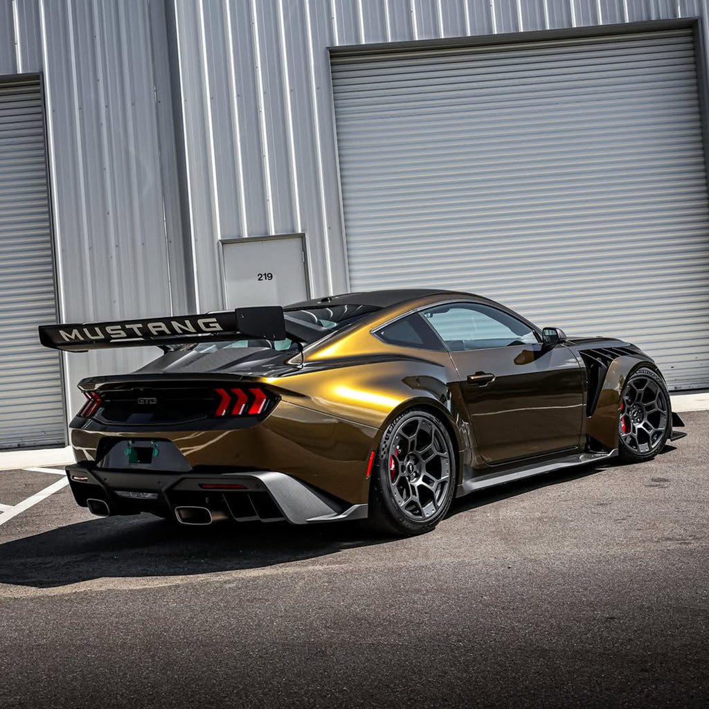 Gloss Metallic Midnight Gold Vinyl Wrap