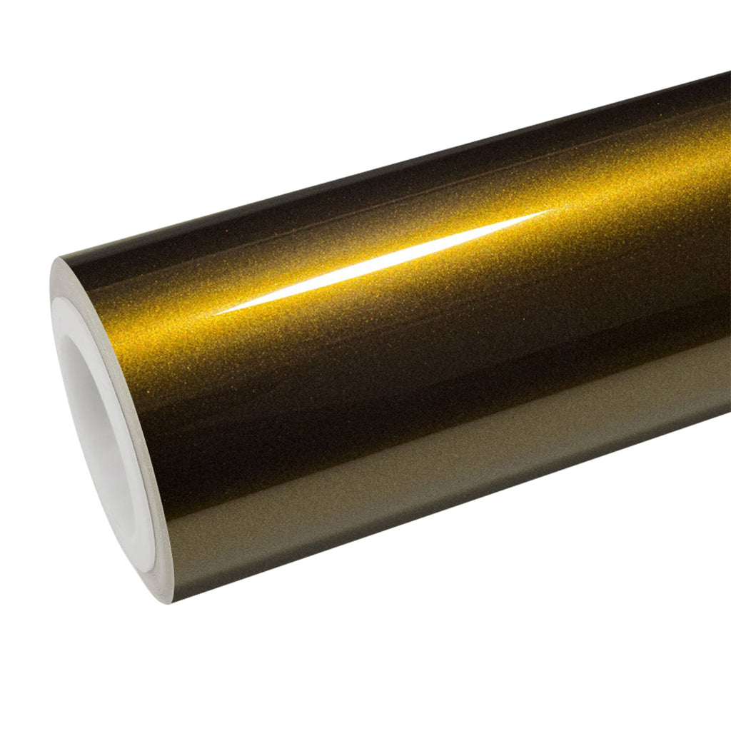Gloss Metallic Midnight Gold Vinyl Wrap - product view 1