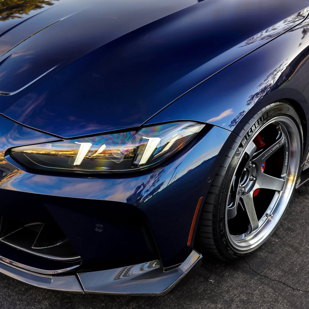 Gloss Metallic Navy Blue Vinyl Wrap
