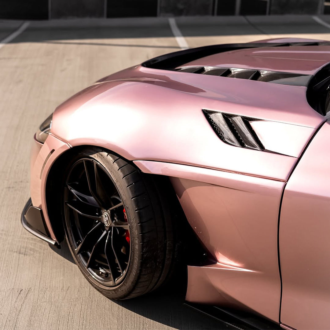 Gloss Metallic Passion Pink Vinyl Wrap