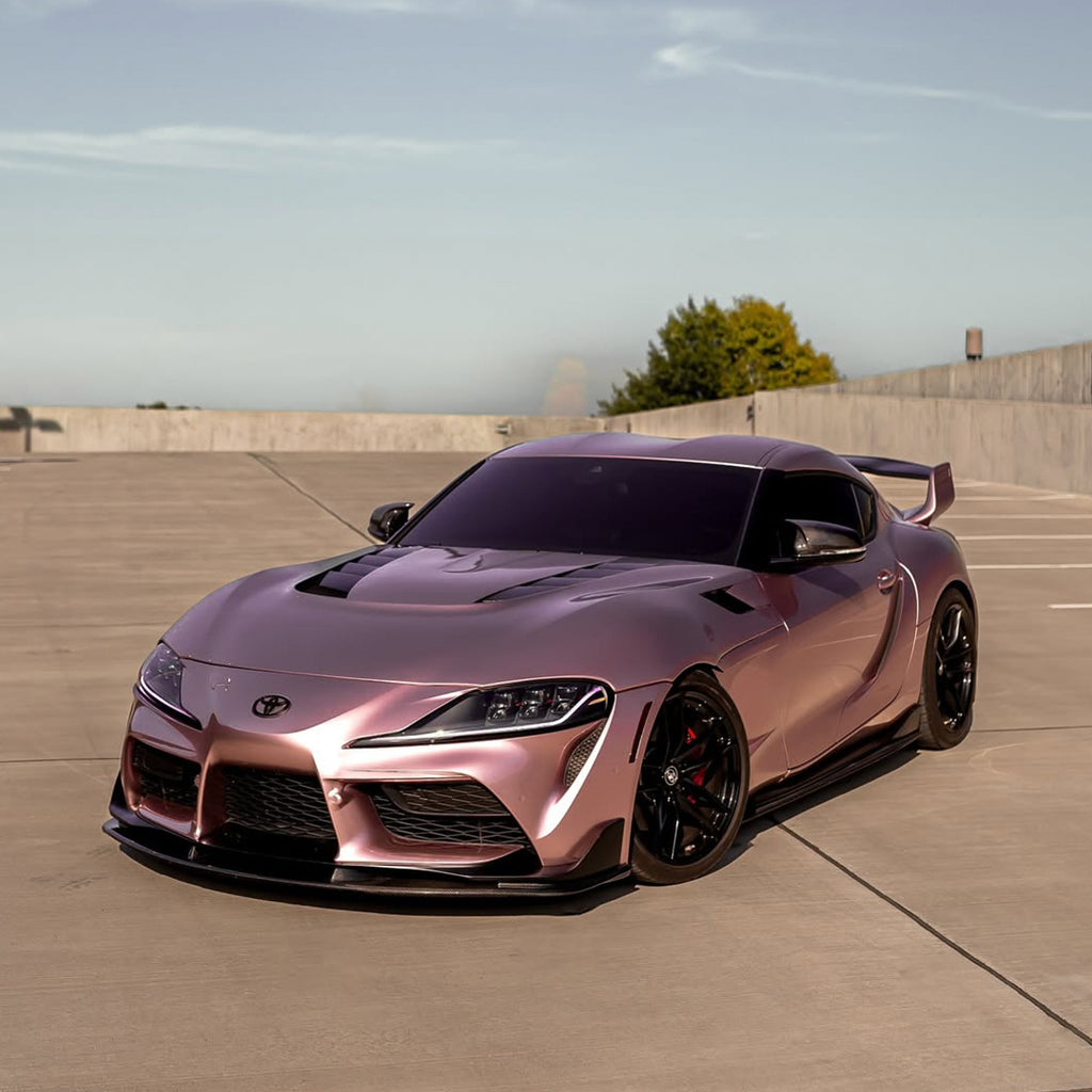 Gloss Metallic Passion Pink Vinyl Wrap
