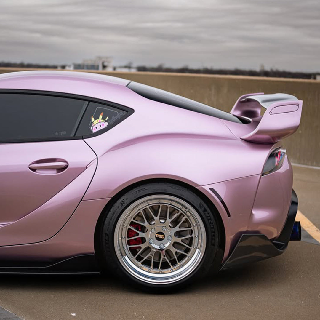 Gloss Metallic Passion Pink Vinyl Wrap