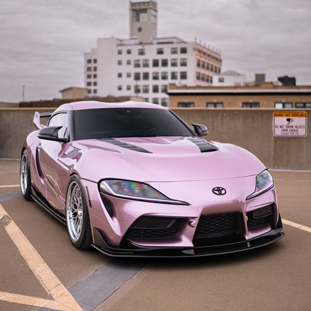 Gloss Metallic Passion Pink Vinyl Wrap