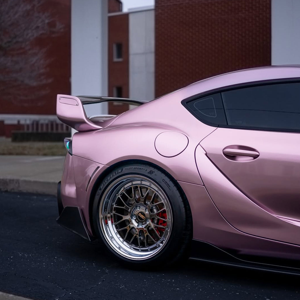 Gloss Metallic Passion Pink Vinyl Wrap