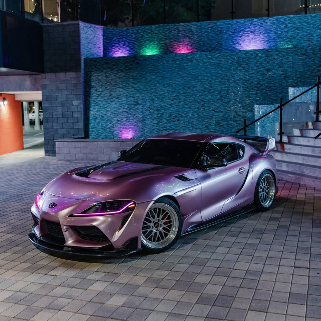 Gloss Metallic Passion Pink Vinyl Wrap