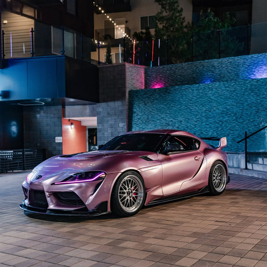 Gloss Metallic Passion Pink Vinyl Wrap