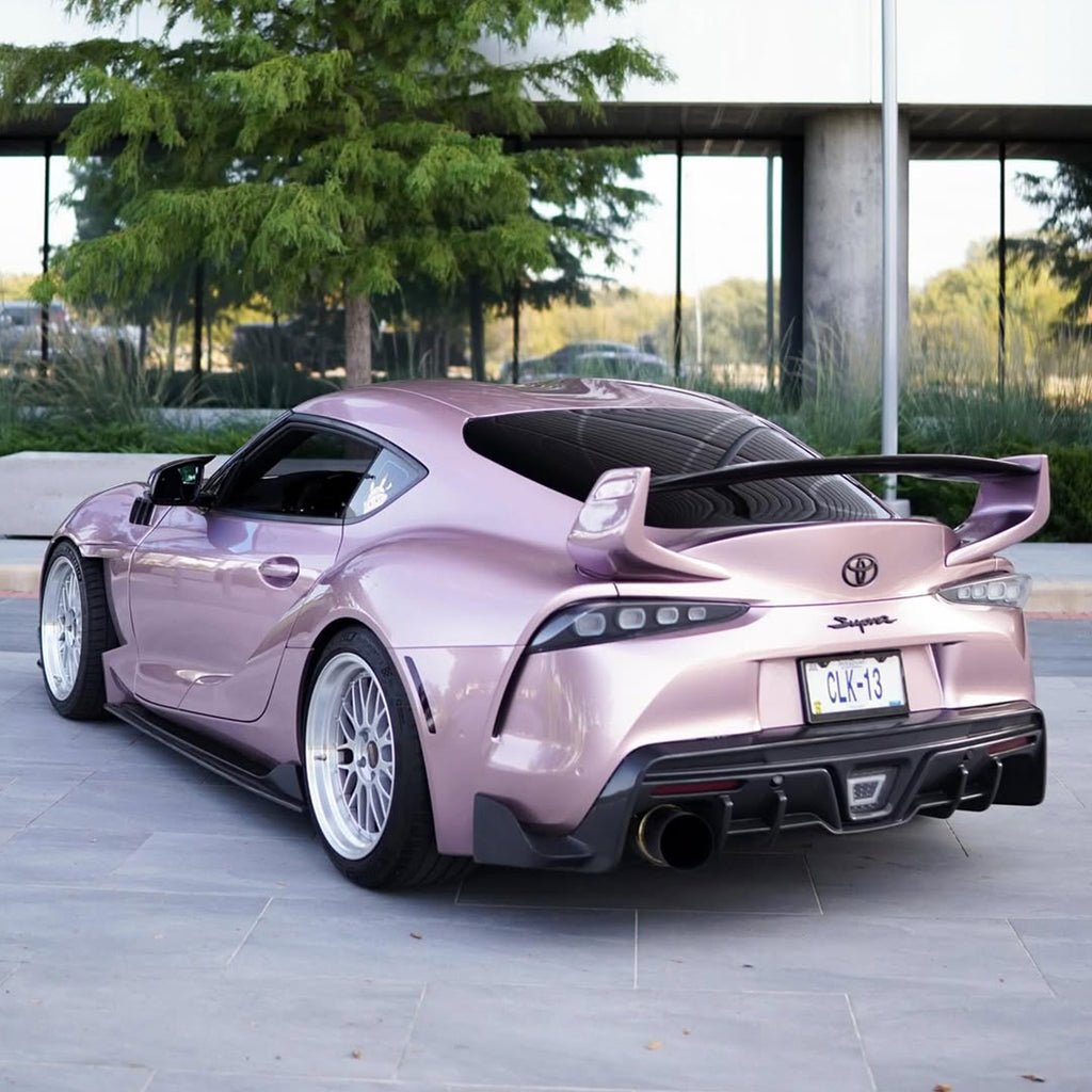 Gloss Metallic Passion Pink Vinyl Wrap