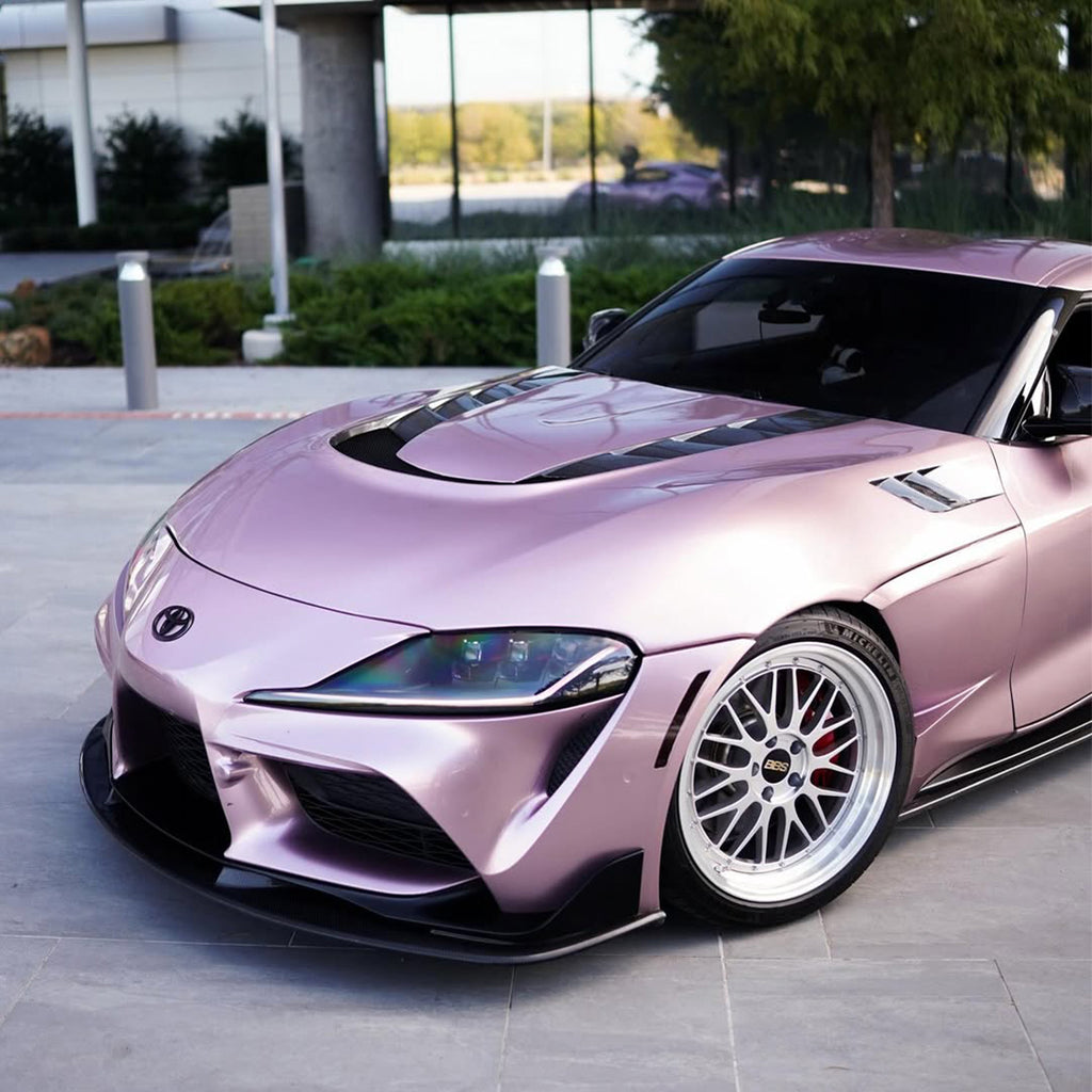 Gloss Metallic Passion Pink Vinyl Wrap