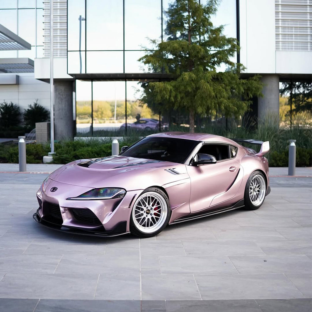 Gloss Metallic Passion Pink Vinyl Wrap