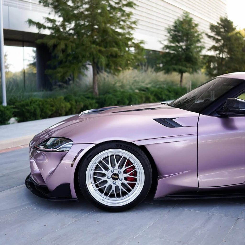 Gloss Metallic Passion Pink Vinyl Wrap