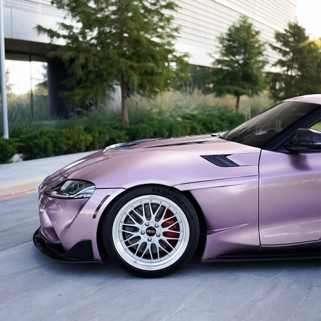 Gloss Metallic Passion Pink Vinyl Wrap