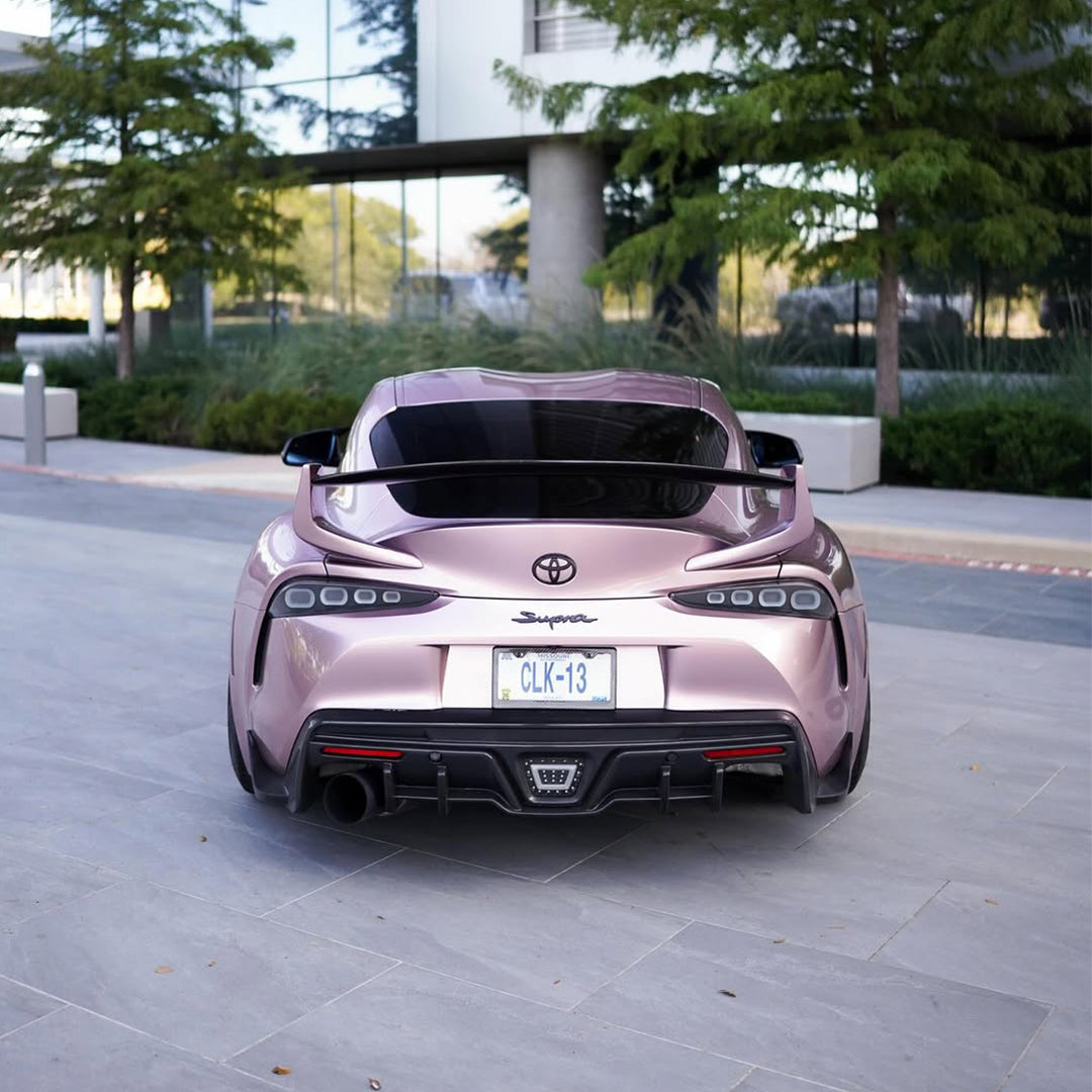 Gloss Metallic Passion Pink Vinyl Wrap