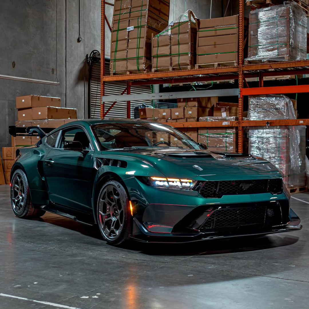 Gloss Metallic Peacock Green Vinyl Wrap
