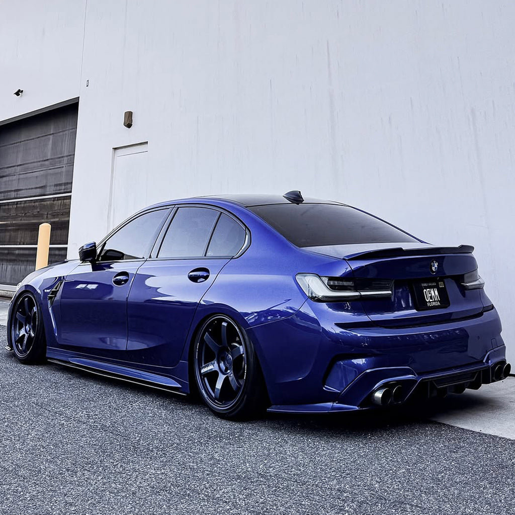 Gloss Metallic Portimao Blue Vinyl Wrap