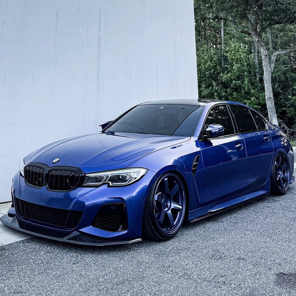 Gloss Metallic Portimao Blue Vinyl Wrap