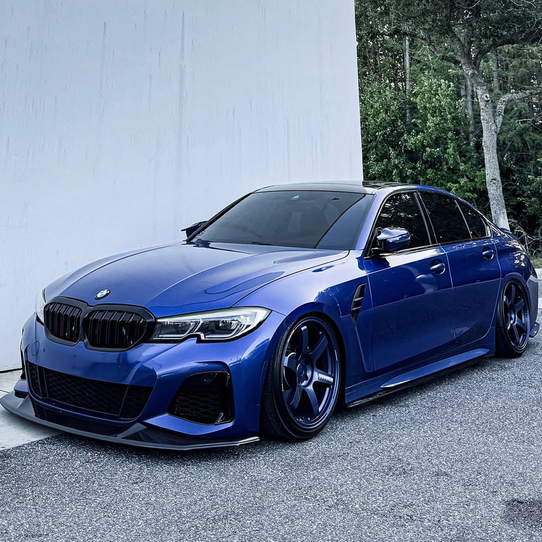 Gloss Metallic Portimao Blue Vinyl Wrap