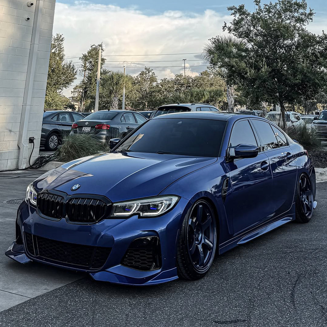 Gloss Metallic Portimao Blue Vinyl Wrap