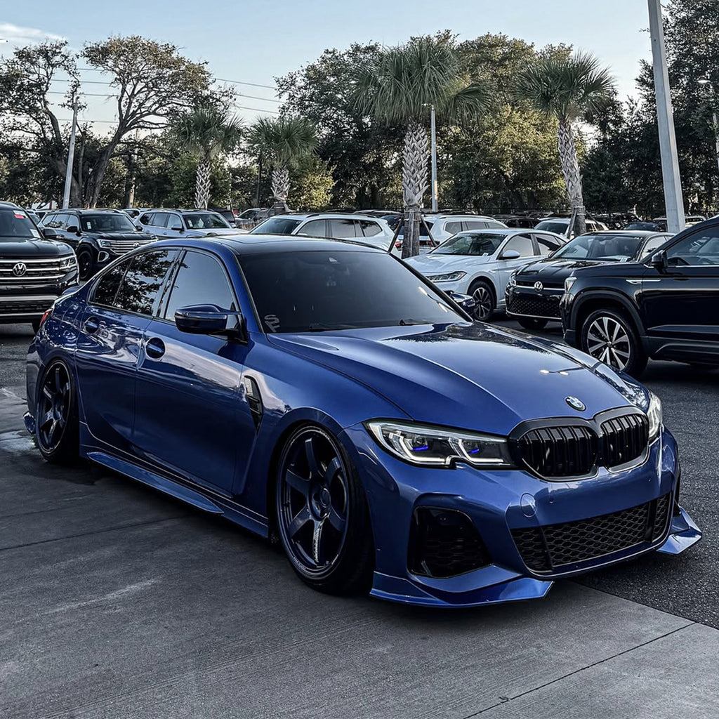 Gloss Metallic Portimao Blue Vinyl Wrap