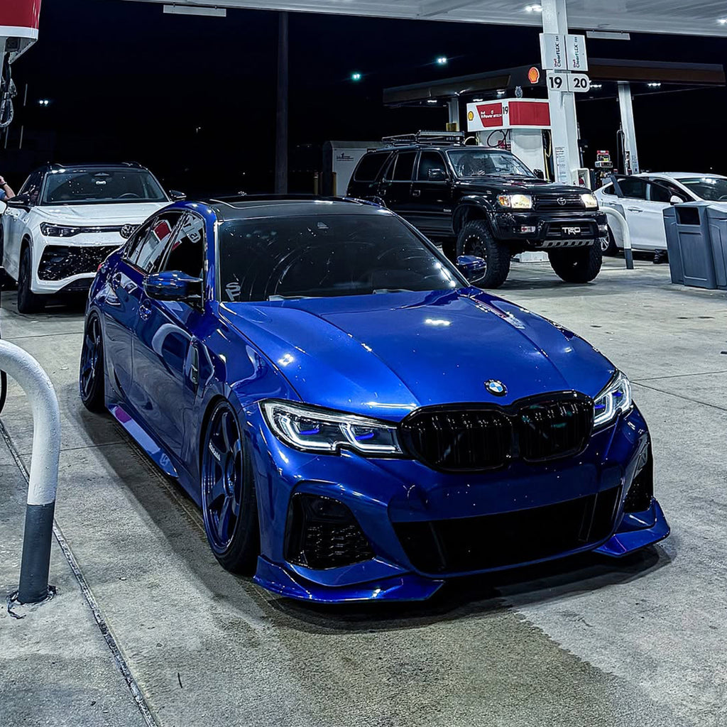 Gloss Metallic Portimao Blue Vinyl Wrap