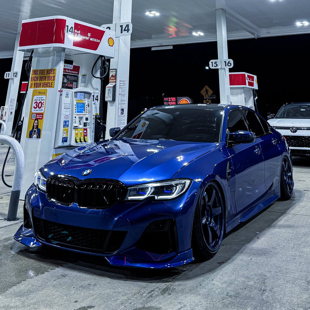 Gloss Metallic Portimao Blue Vinyl Wrap