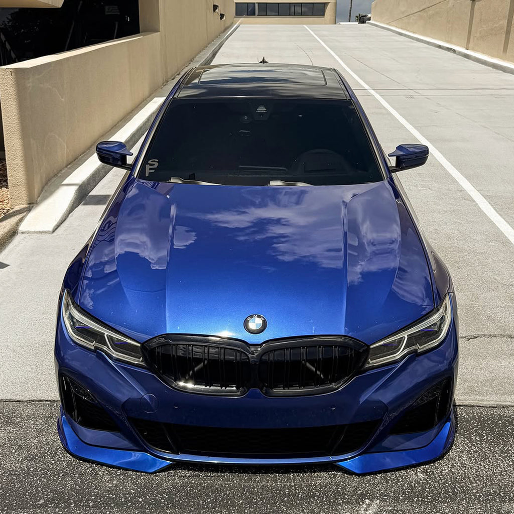 Gloss Metallic Portimao Blue Vinyl Wrap