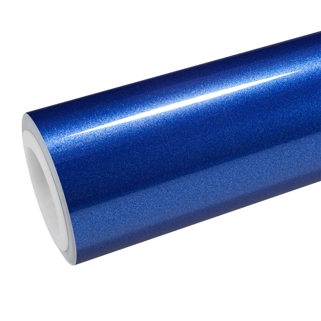 Gloss Metallic Portimao Blue Vinyl Wrap - product view 1