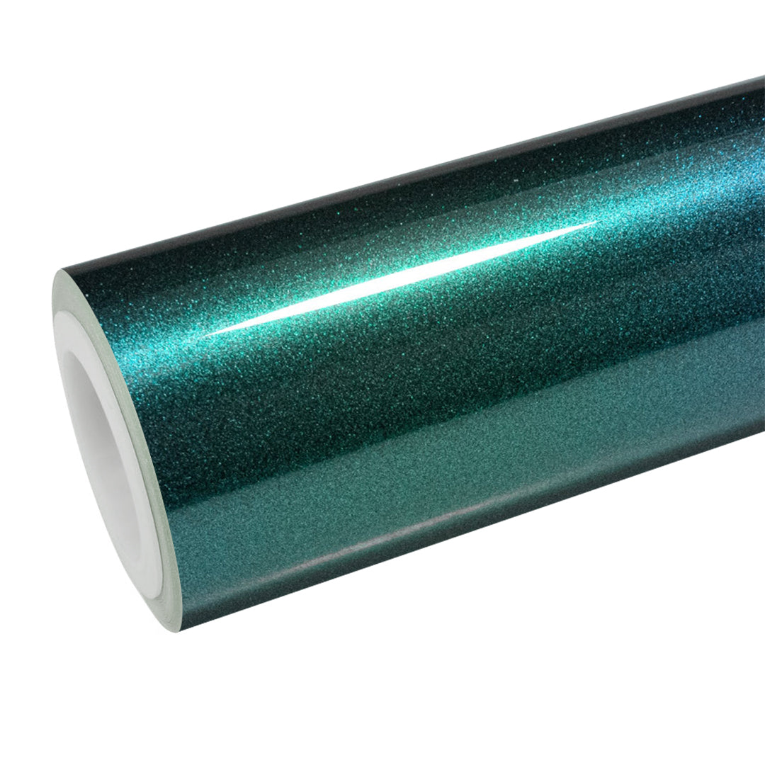 Gloss Metallic Royal Green Vinyl Wrap - product view 1
