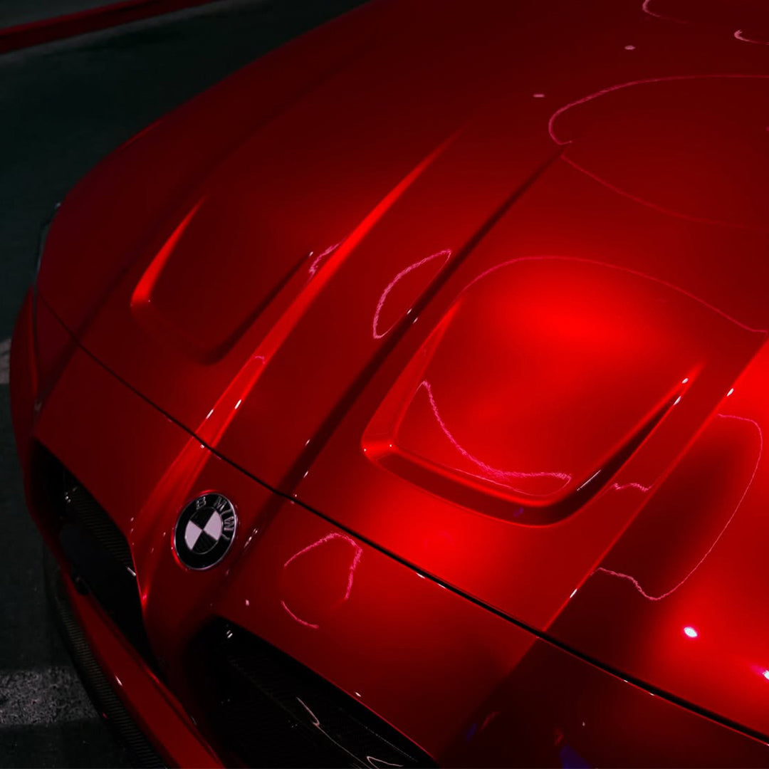 Gloss Metallic Rufous Red Vinyl Wrap