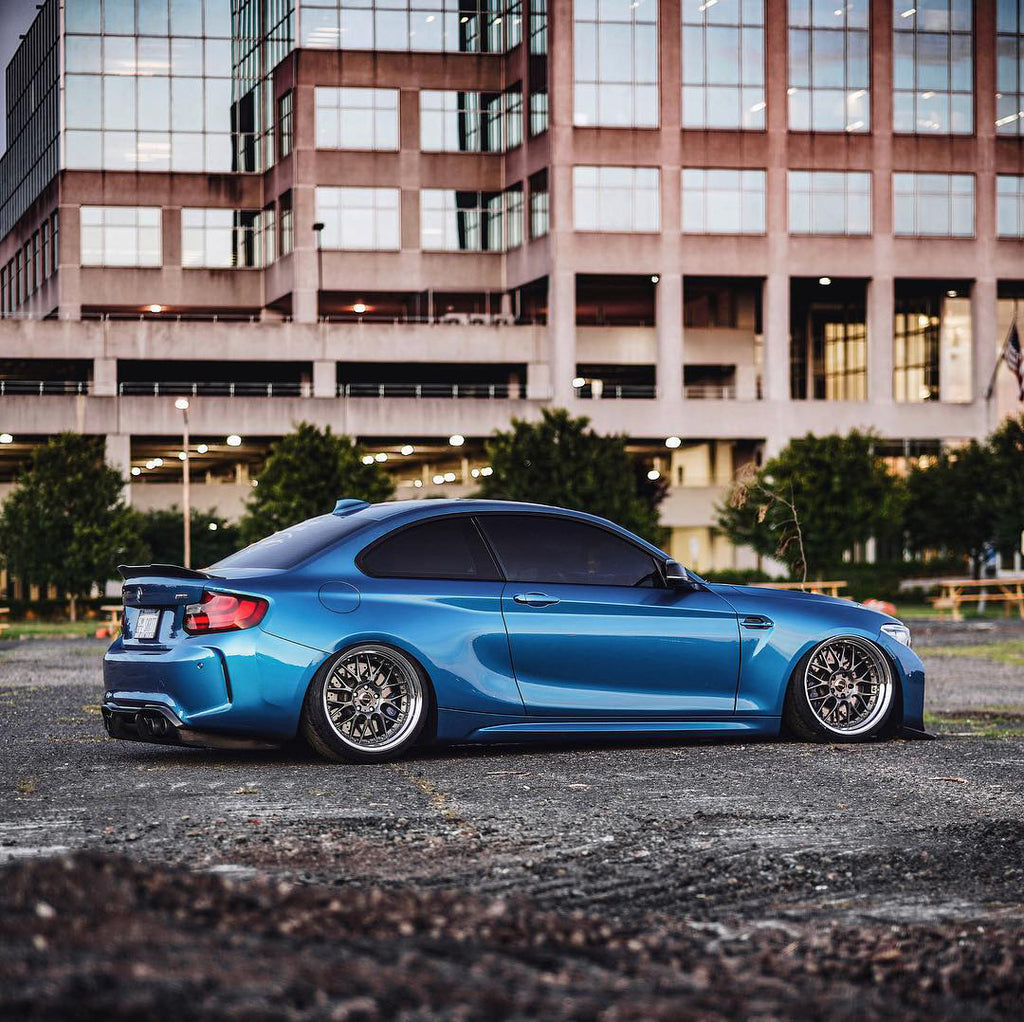 Gloss Metallic Shadow Blue Vinyl Wrap