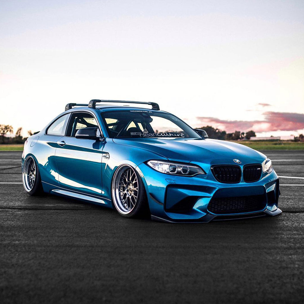 Gloss Metallic Shadow Blue Vinyl Wrap