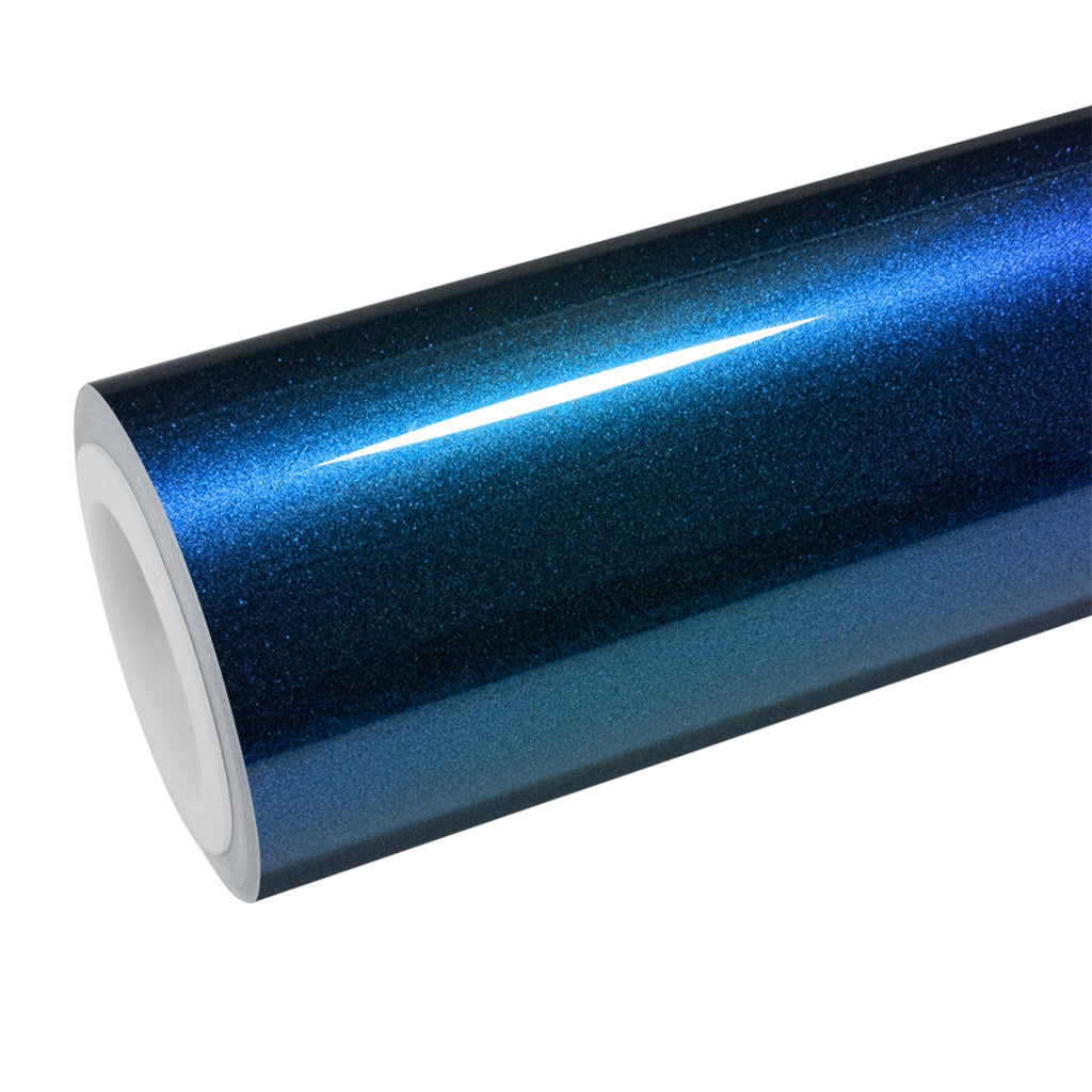 Gloss Metallic Shadow Blue Vinyl Wrap - product view 1