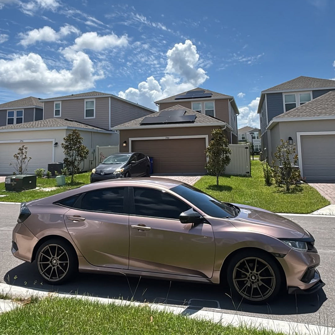 Gloss Metallic Spirit Violet Vinyl Wrap