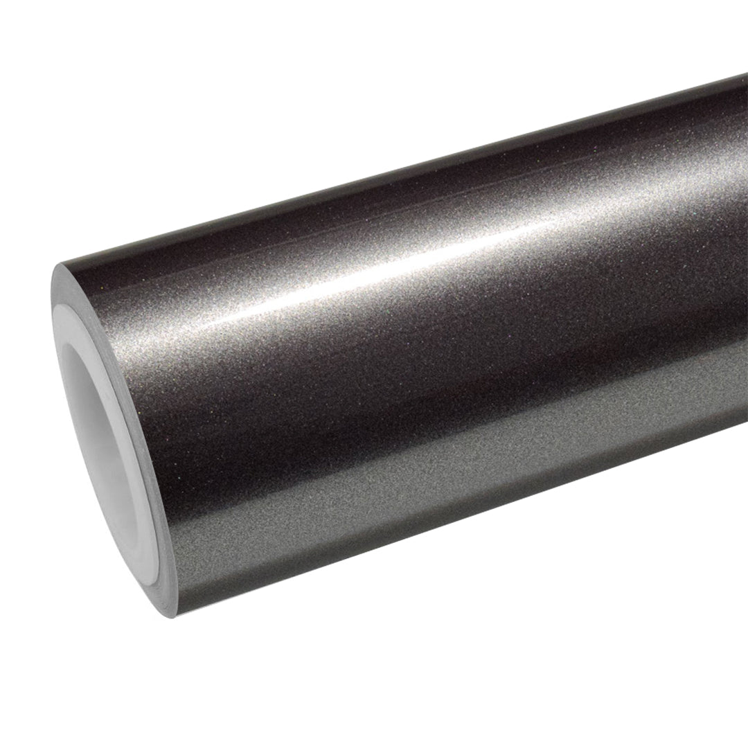 Gloss Metallic Steel Gray Vinyl Wrap - product view 1