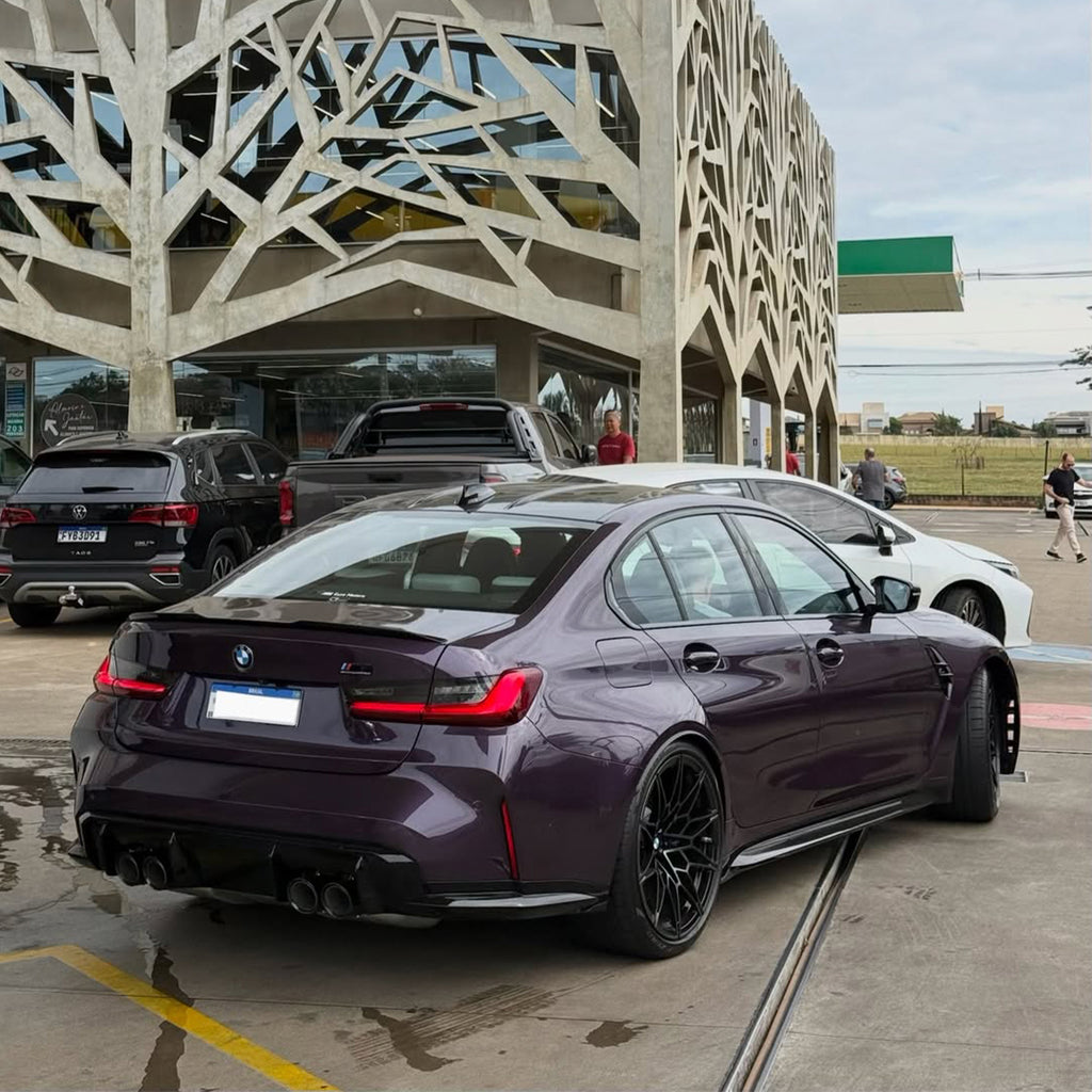 Gloss Metallic Ube Purple Vinyl Wrap