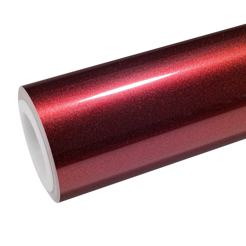 Gloss Metallic Vampire Red Vinyl Wrap - product view 1