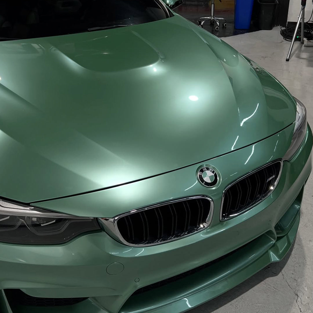 Gloss Metallic Verde Green Vinyl Wrap