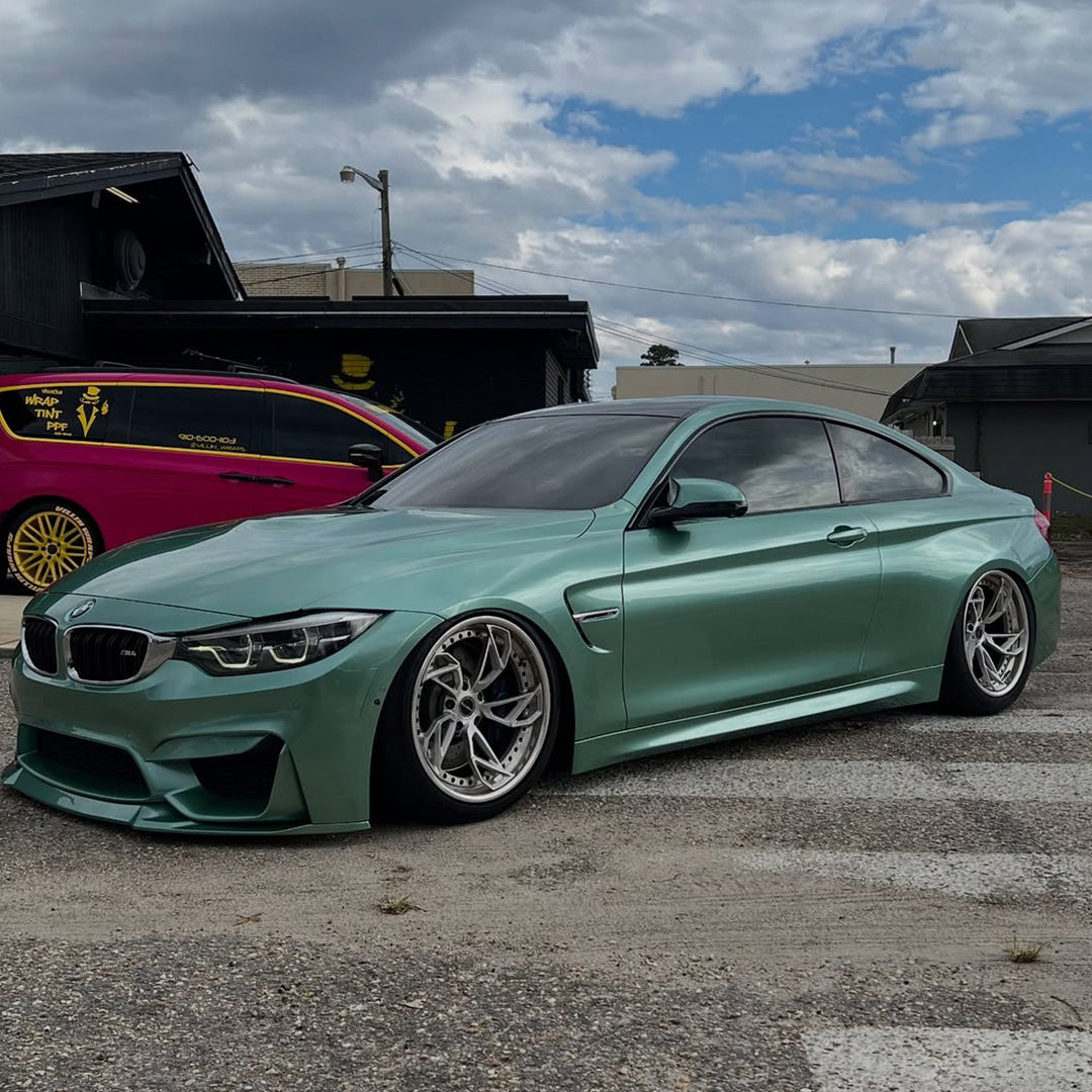 Gloss Metallic Verde Green Vinyl Wrap
