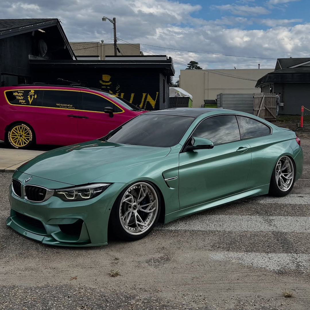Gloss Metallic Verde Green Vinyl Wrap