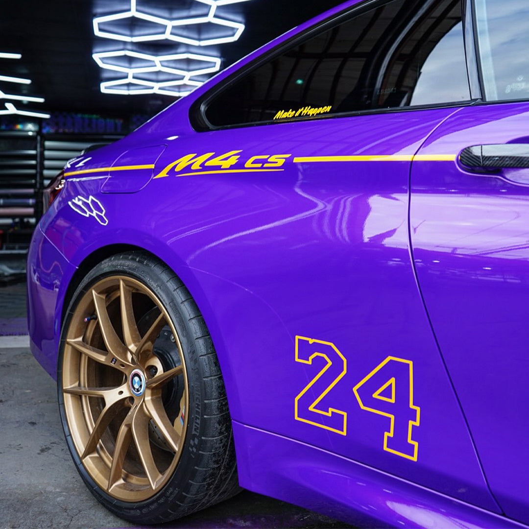 Gloss Metallic Violet Purple Vinyl Wrap
