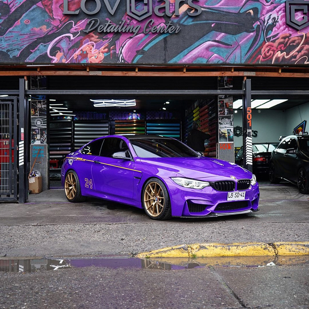 Gloss Metallic Violet Purple Vinyl Wrap