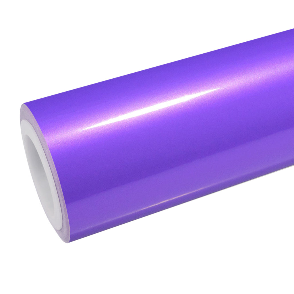 Gloss Metallic Violet Purple Vinyl Wrap - product view 1