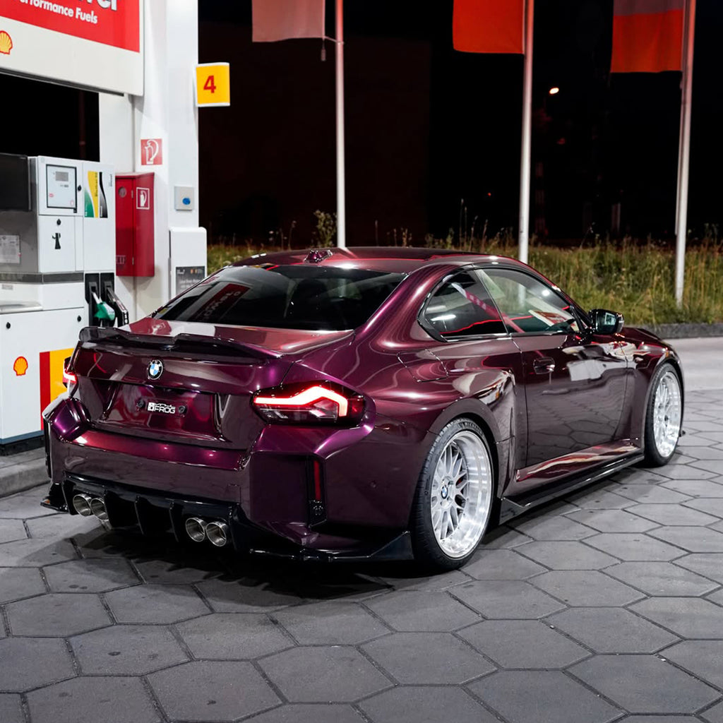 Gloss Metallic Wild Plum Purple Vinyl Wrap