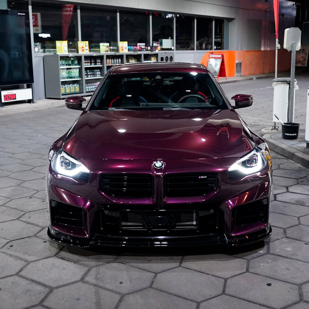 Gloss Metallic Wild Plum Purple Vinyl Wrap