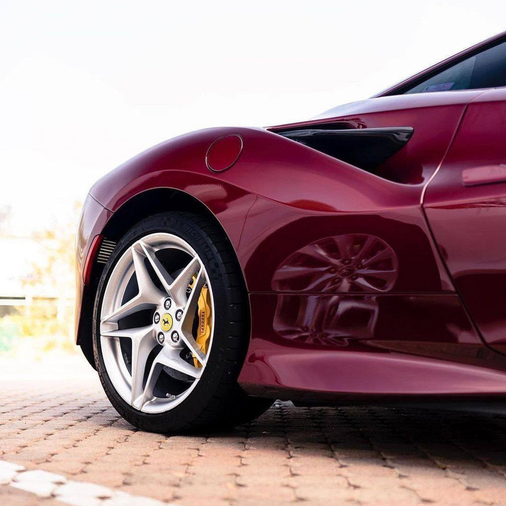 Gloss Metallic Wine Red Vinyl Wrap