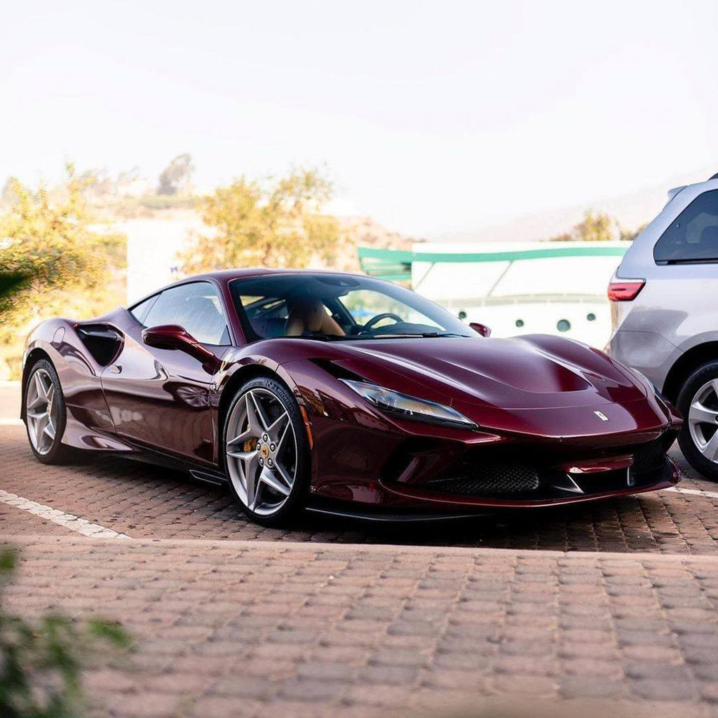 Gloss Metallic Wine Red Vinyl Wrap