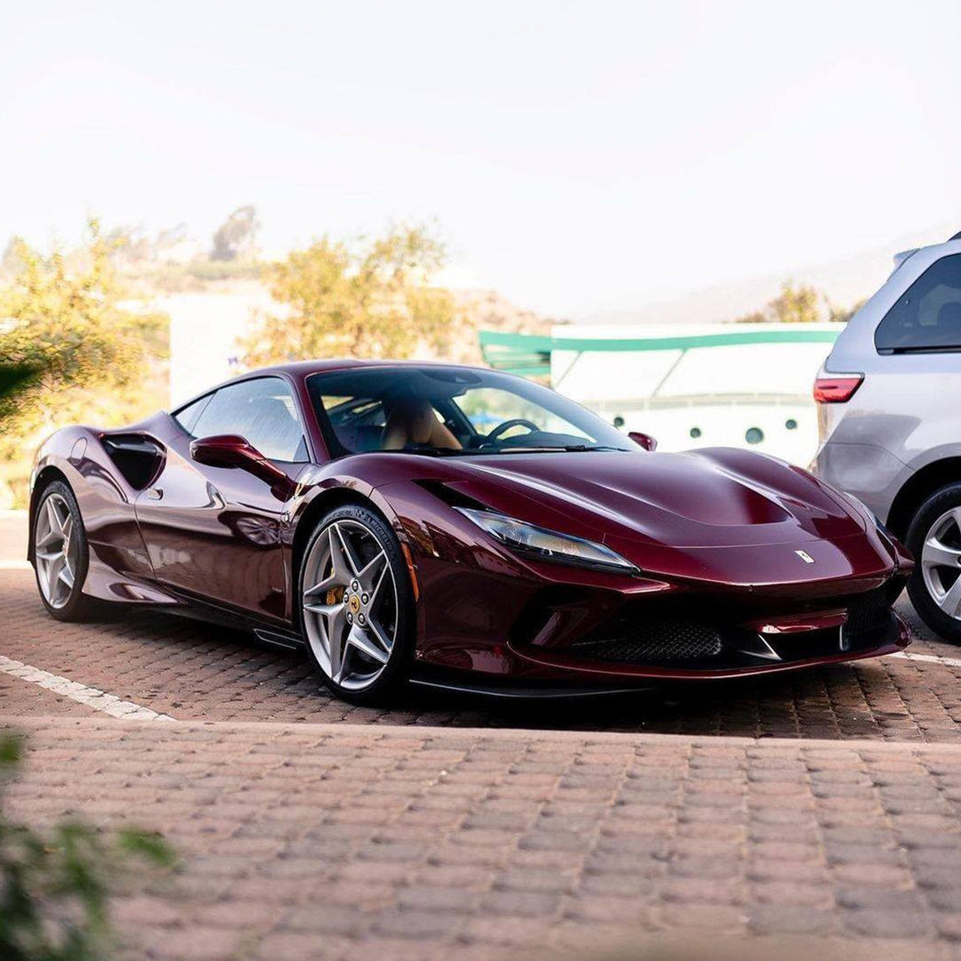 Gloss Metallic Wine Red Vinyl Wrap