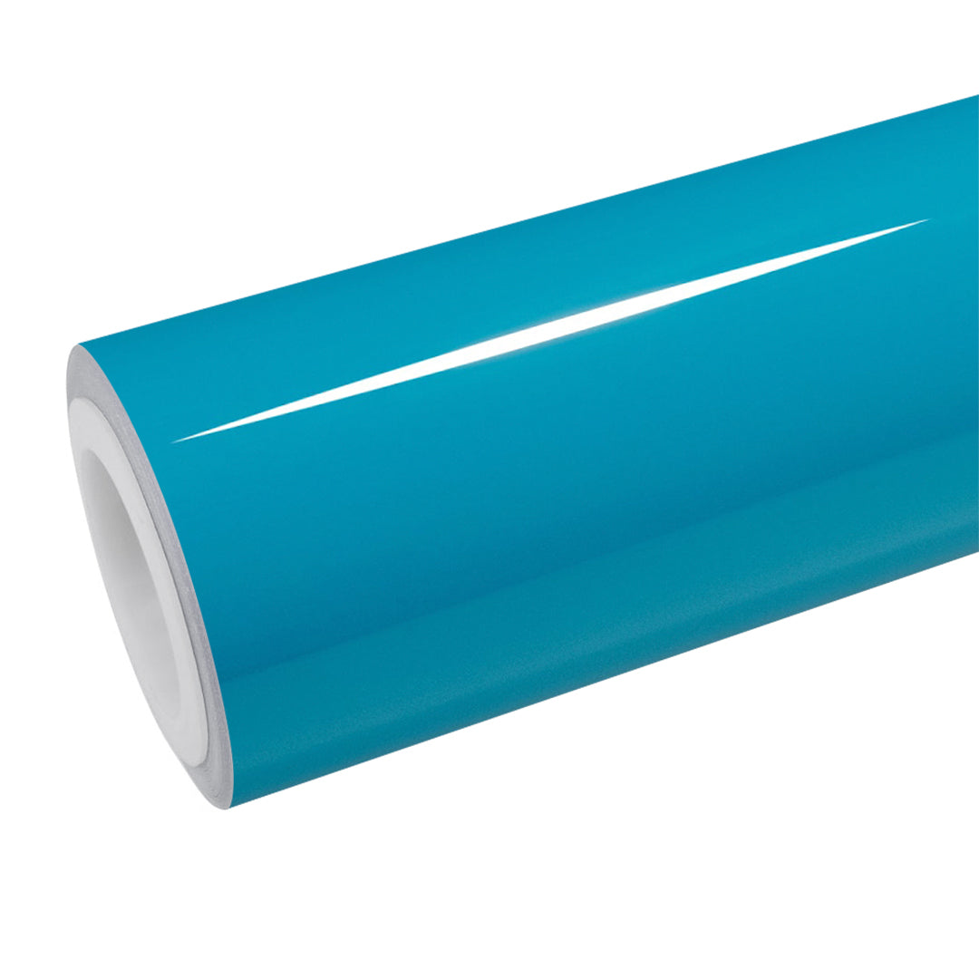 Gloss Miami Blue Vinyl Wrap - product view 1